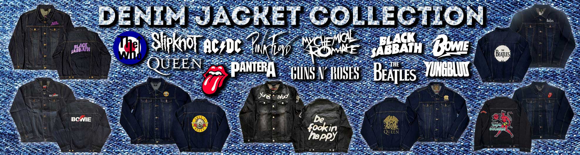 Official Licensed Jackets featuring music design motifs